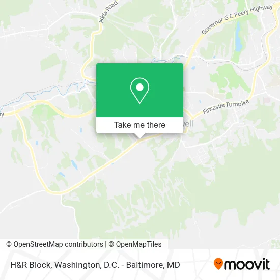H&R Block map