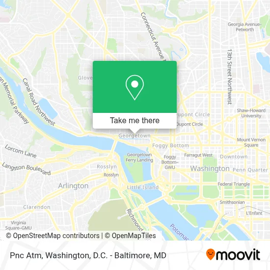 Pnc Atm map