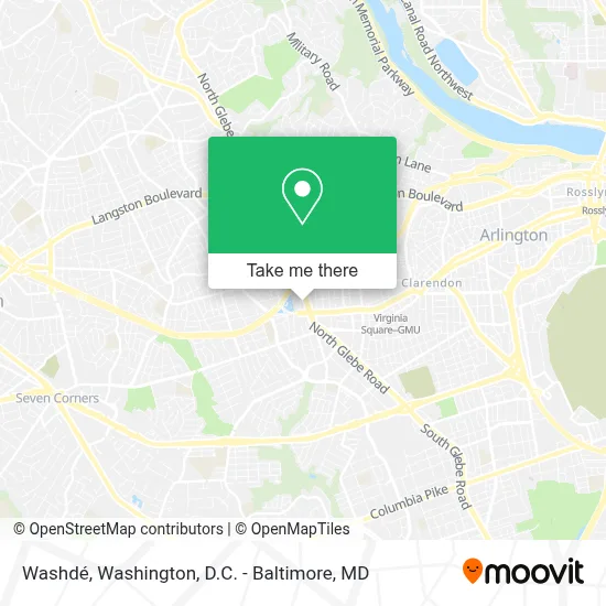 Washdé map