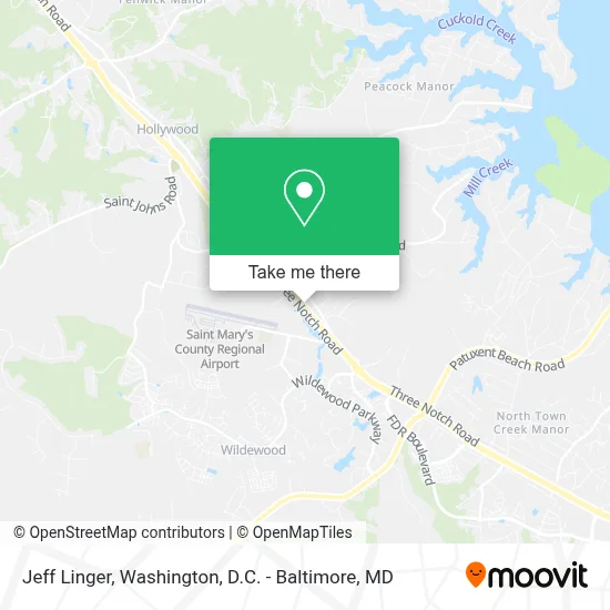 Jeff Linger map