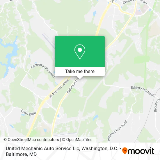 United Mechanic Auto Service Llc map