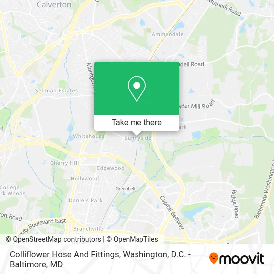 Colliflower Hose And Fittings map