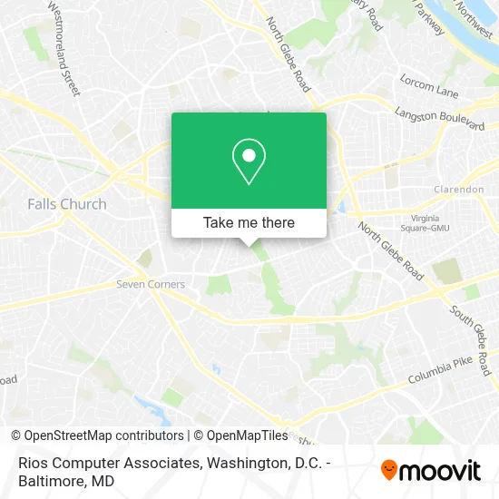 Rios Computer Associates map