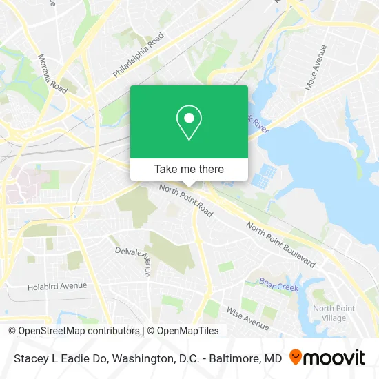 Stacey L Eadie Do map