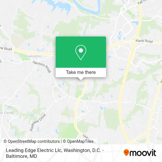Leading Edge Electric Llc map