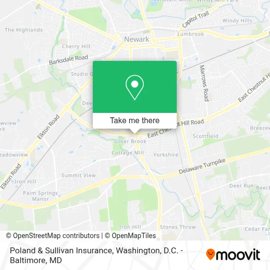 Poland & Sullivan Insurance map