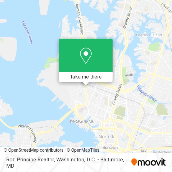 Rob Principe Realtor map