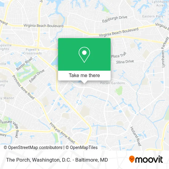 The Porch map