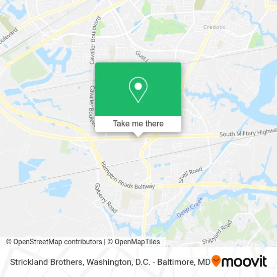 Strickland Brothers map