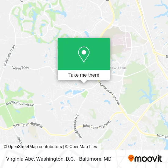 Virginia Abc map
