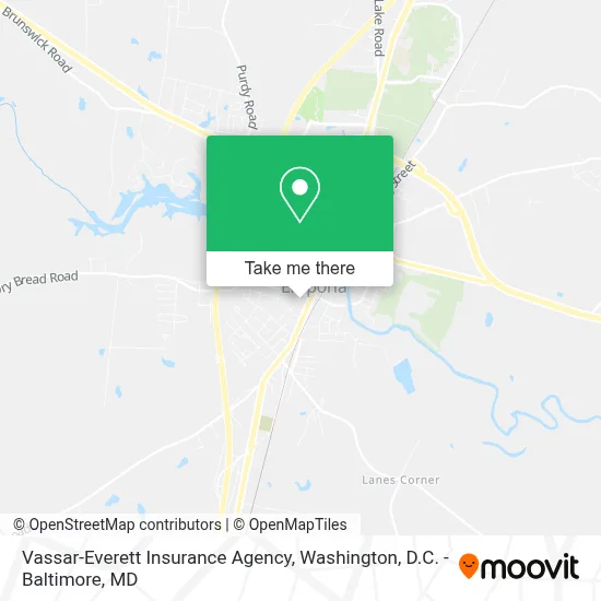 Vassar-Everett Insurance Agency map