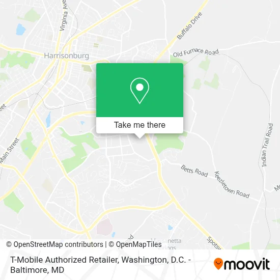 T-Mobile Authorized Retailer map