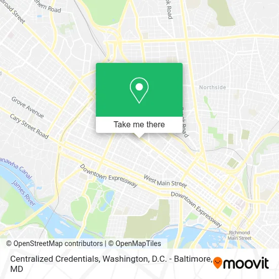 Centralized Credentials map