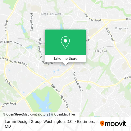 Lamar Design Group map