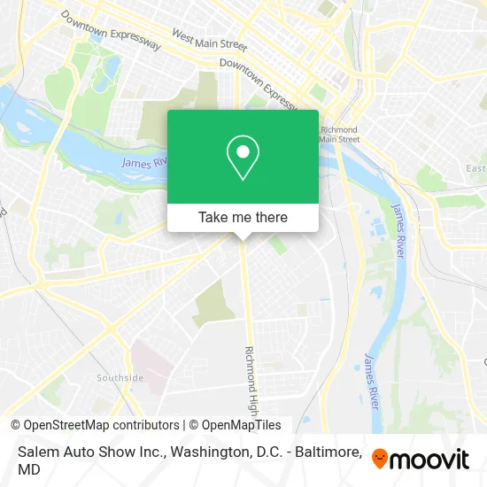 Salem Auto Show Inc. map