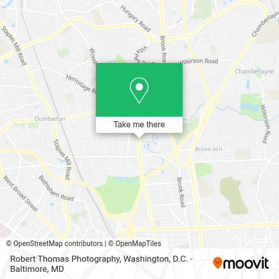 Robert Thomas Photography map