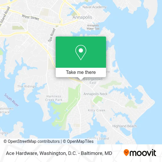 Ace Hardware map