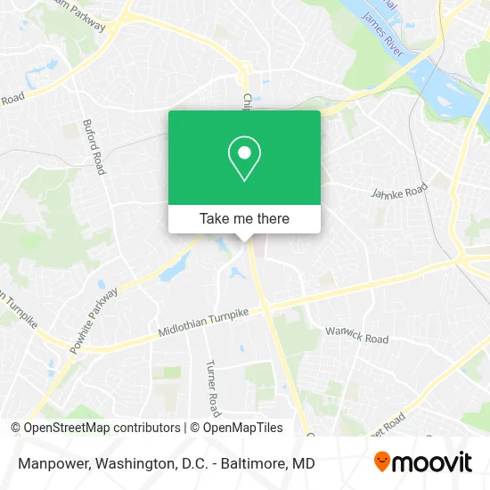 Manpower map