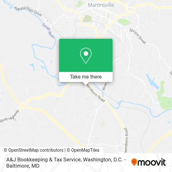 A&J Bookkeeping & Tax Service map