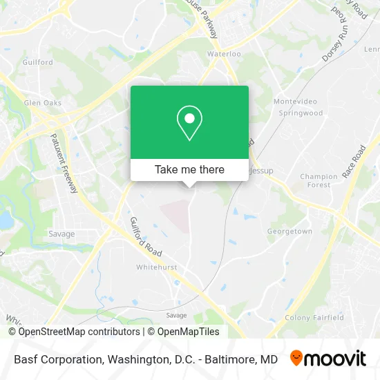 Basf Corporation map