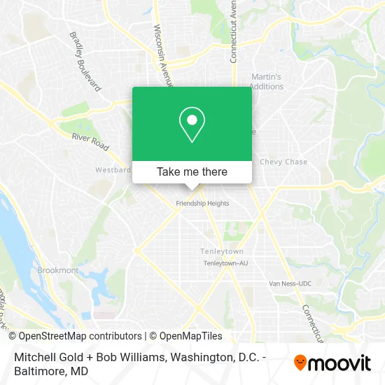 Mitchell Gold + Bob Williams map