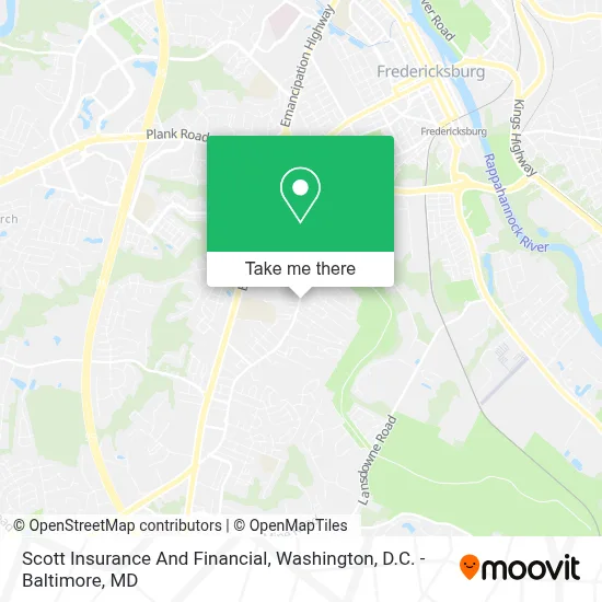 Scott Insurance And Financial map