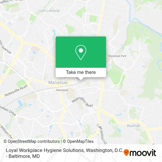 Loyal Workplace Hygiene Solutions map