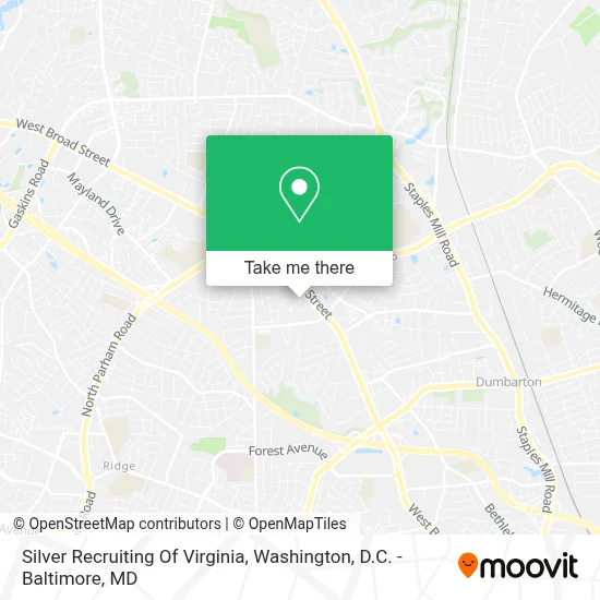 Silver Recruiting Of Virginia map