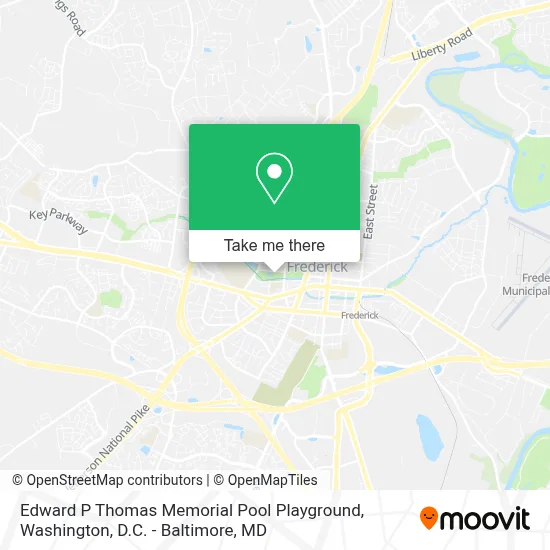 Edward P Thomas Memorial Pool Playground map