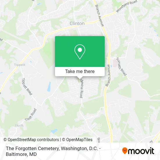 The Forgotten Cemetery map