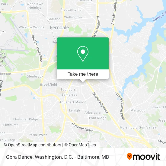 Gbra Dance map