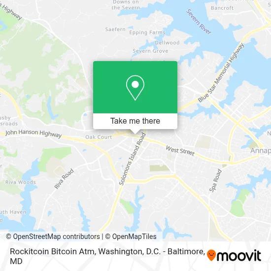 Rockitcoin Bitcoin Atm map