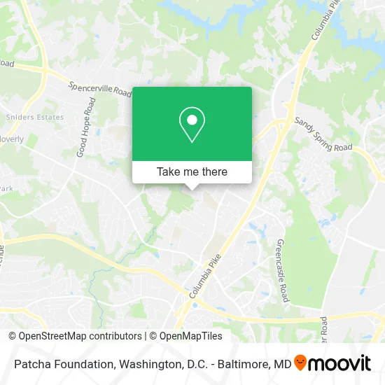 Patcha Foundation map