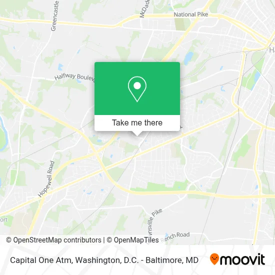 Capital One Atm map