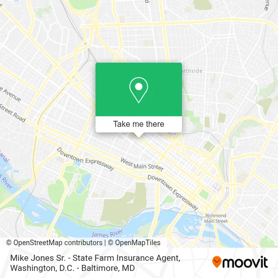 Mike Jones Sr. - State Farm Insurance Agent map