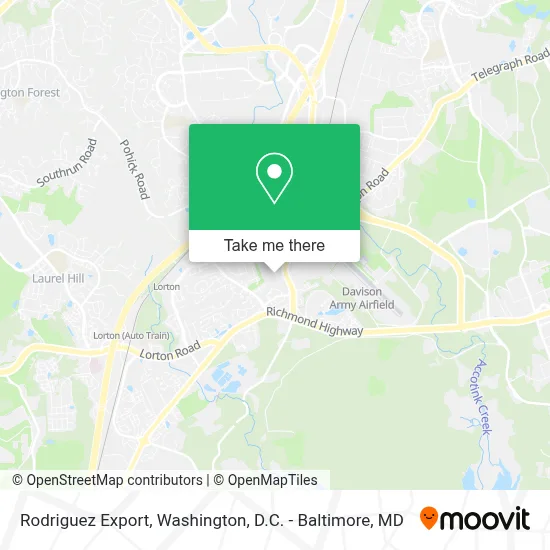 Rodriguez Export map