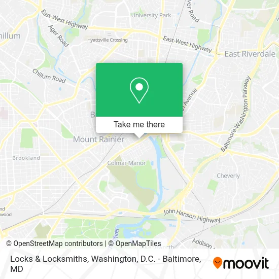 Locks & Locksmiths map
