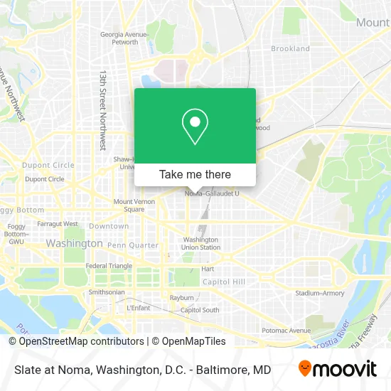 Slate at Noma map