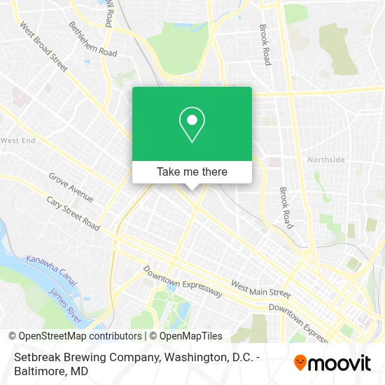 Setbreak Brewing Company map