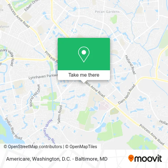 Americare map