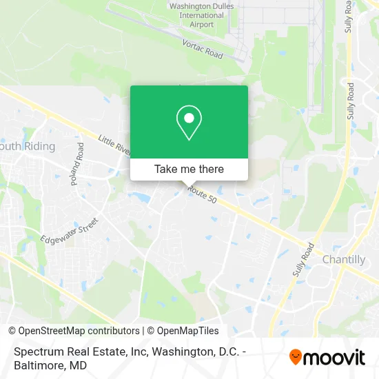 Spectrum Real Estate, Inc map