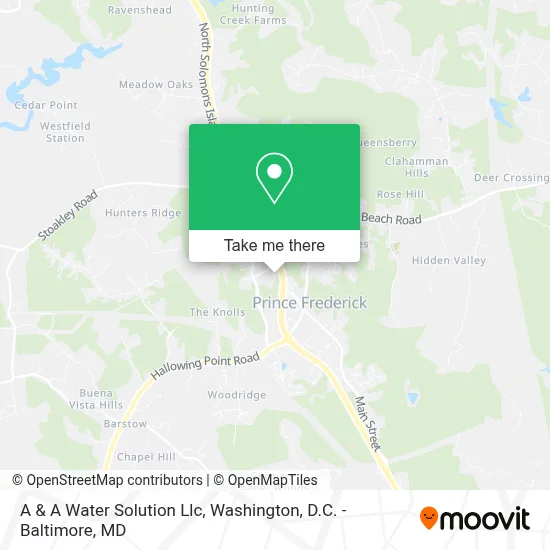 A & A Water Solution Llc map