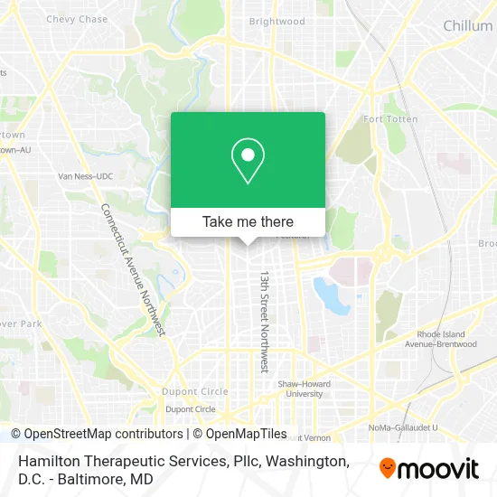 Hamilton Therapeutic Services, Pllc map