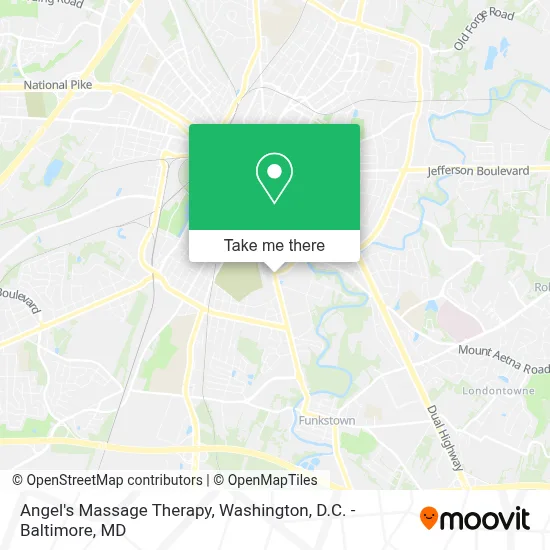 Angel's Massage Therapy map