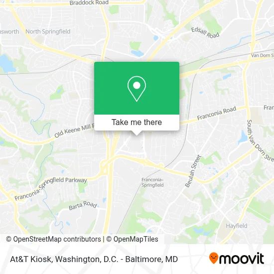 At&T Kiosk map