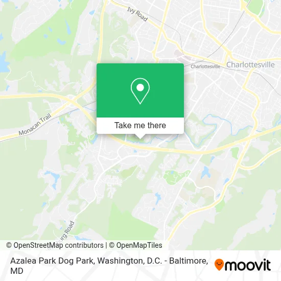 Azalea Park Dog Park map