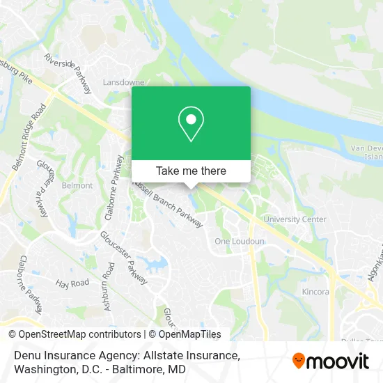 Denu Insurance Agency: Allstate Insurance map
