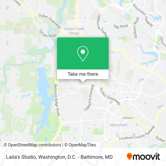 Laila's Studio map