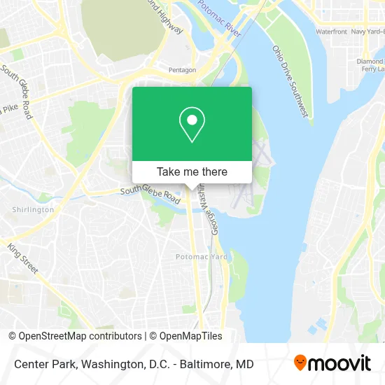 Center Park map