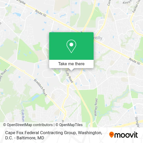 Cape Fox Federal Contracting Group map